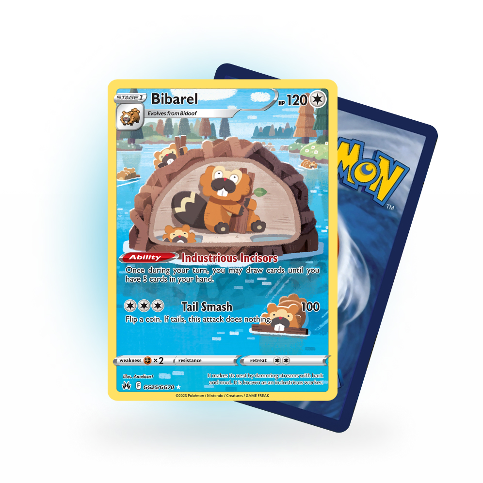 Obrazek: Karta Bibarel [GG25] - Crown Zenith