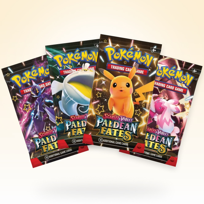 Obrazek: Paldean Fates booster (balíček 10 karet)