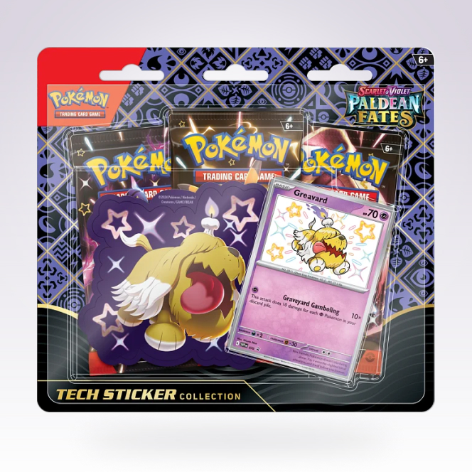 Obrazek: Paldean Fates Tech Sticker Collection: Greavard