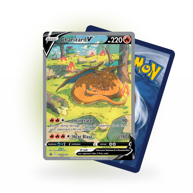 Obrazek: Karta Charizard V [SWSH260] - Charizard UPC Promo