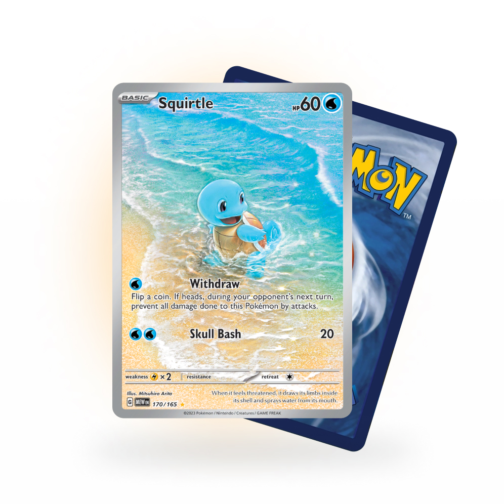 Obrazek: Karta Squirtle [MEW 170] - S&V 151