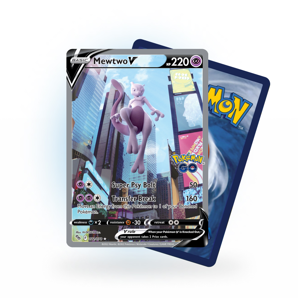 Obrazek: Karta Mewtwo V [072] - Pokémon GO