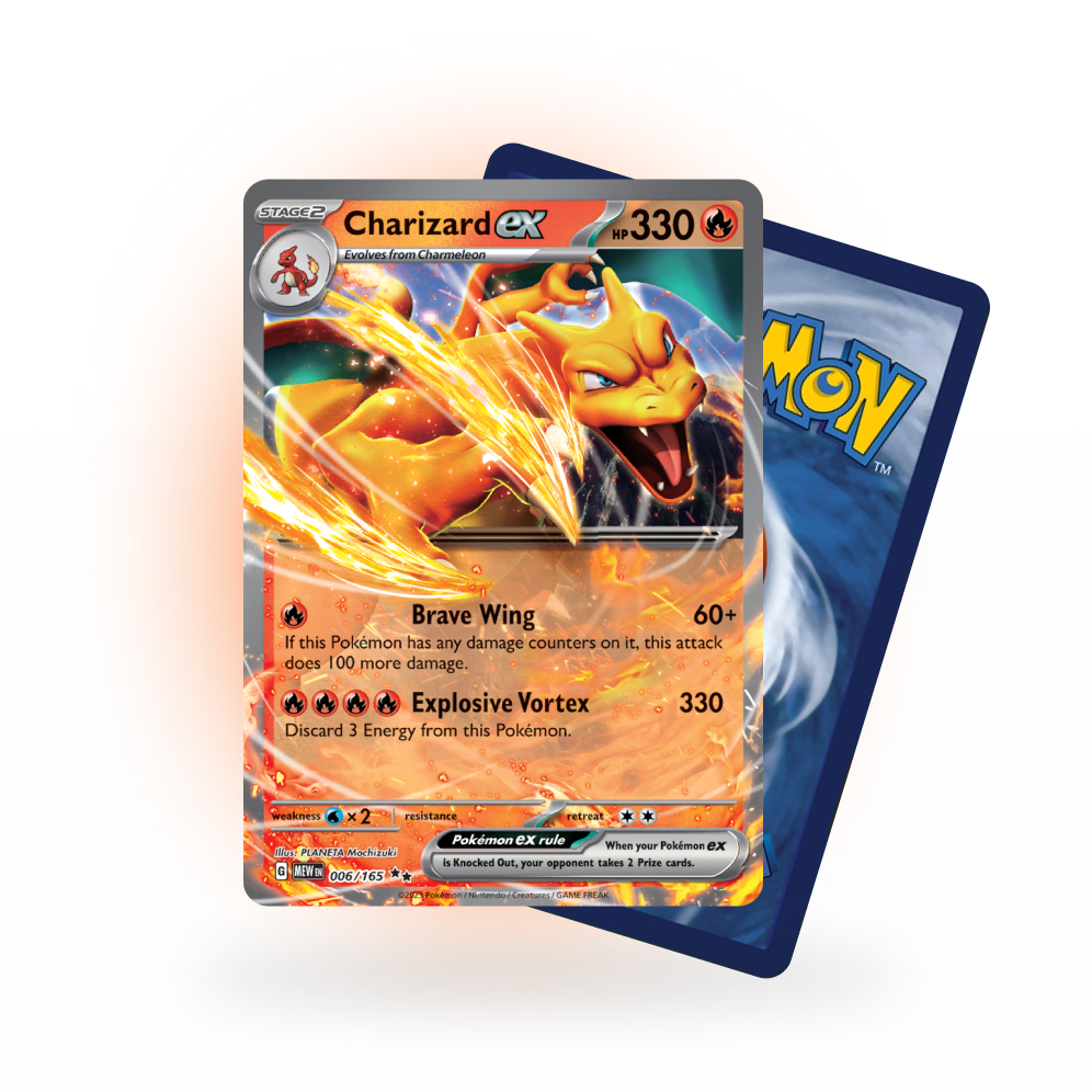 Obrazek: Karta Charizard ex [MEW 006] - S&V 151