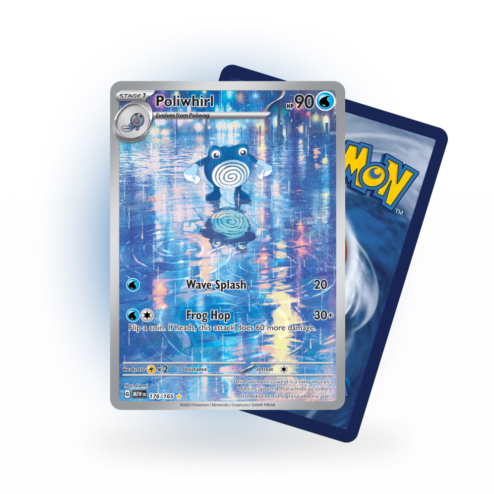 Obrazek: Karta Poliwhirl [MEW 176] - S&V 151