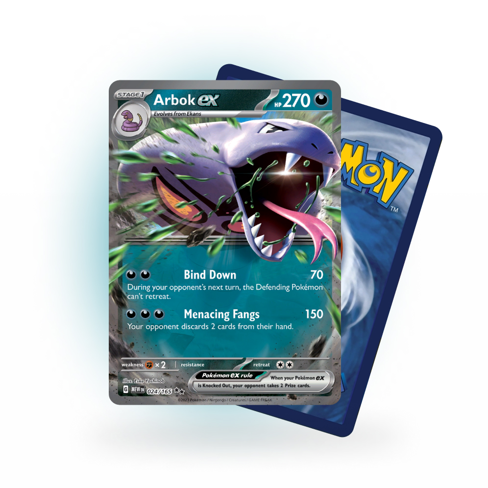 Obrazek: Karta Arbok ex [MEW 24] - S&V 151