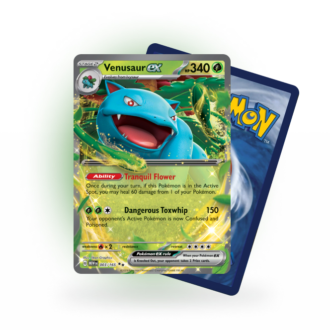 Obrazek: Karta Venusaur ex [MEW 003] - S&V 151