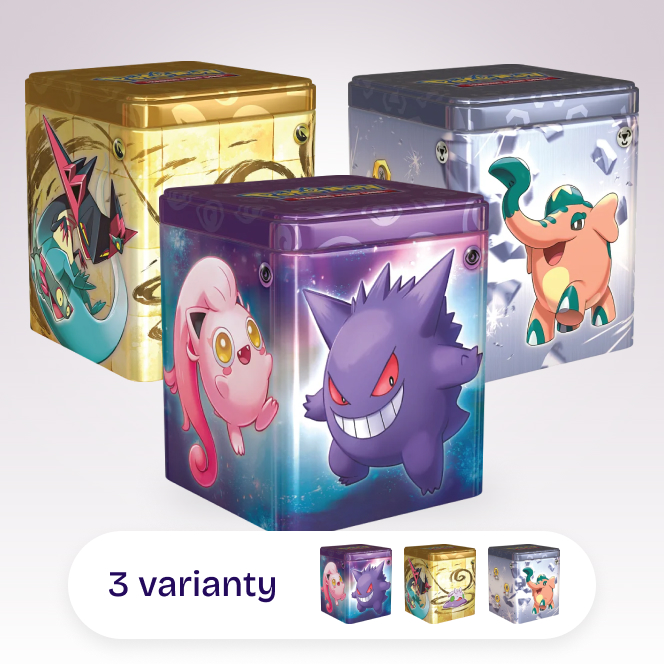 Obrazek: Stacking Tins 2024 (3 varianty) - 3x booster, samolepky