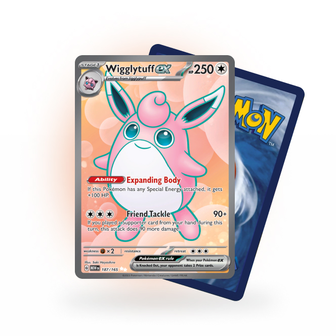 Obrazek: Karta Wigglytuff ex [MEW 187] - S&V 151