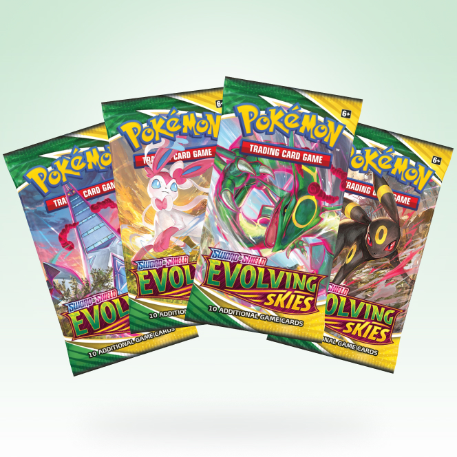 Obrazek: Evolving Skies booster (balíček 10 karet)