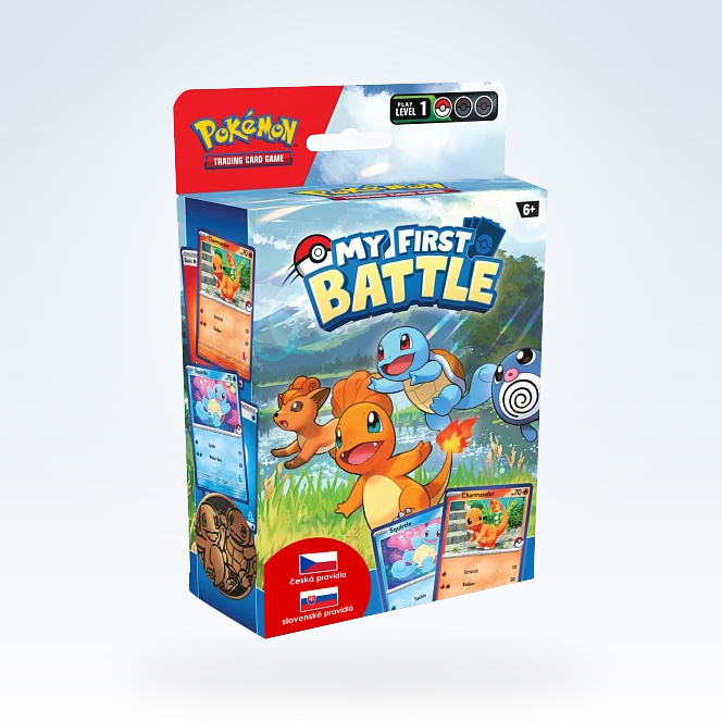 Obrazek: Pokémon TCG: My First Battle CZ/SK - Charmander vs Squirtle