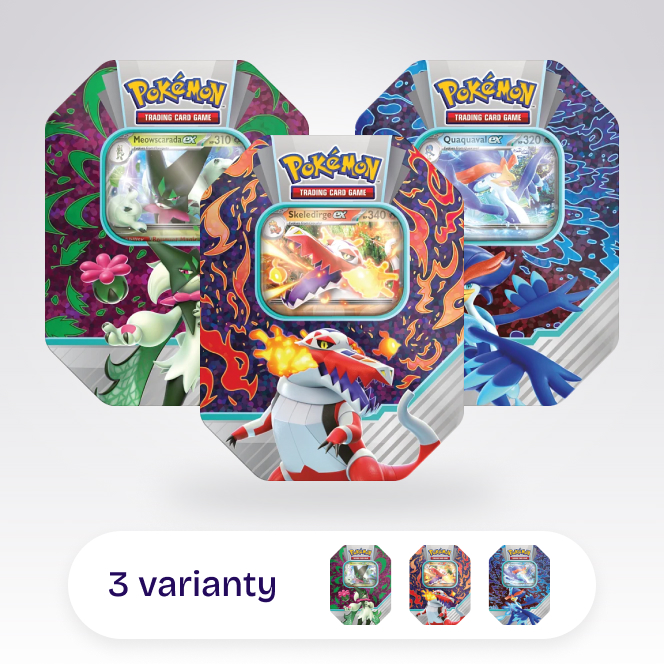 Obrazek: Paldea Partners Tins (mix variant) - plechovka + 4x booster