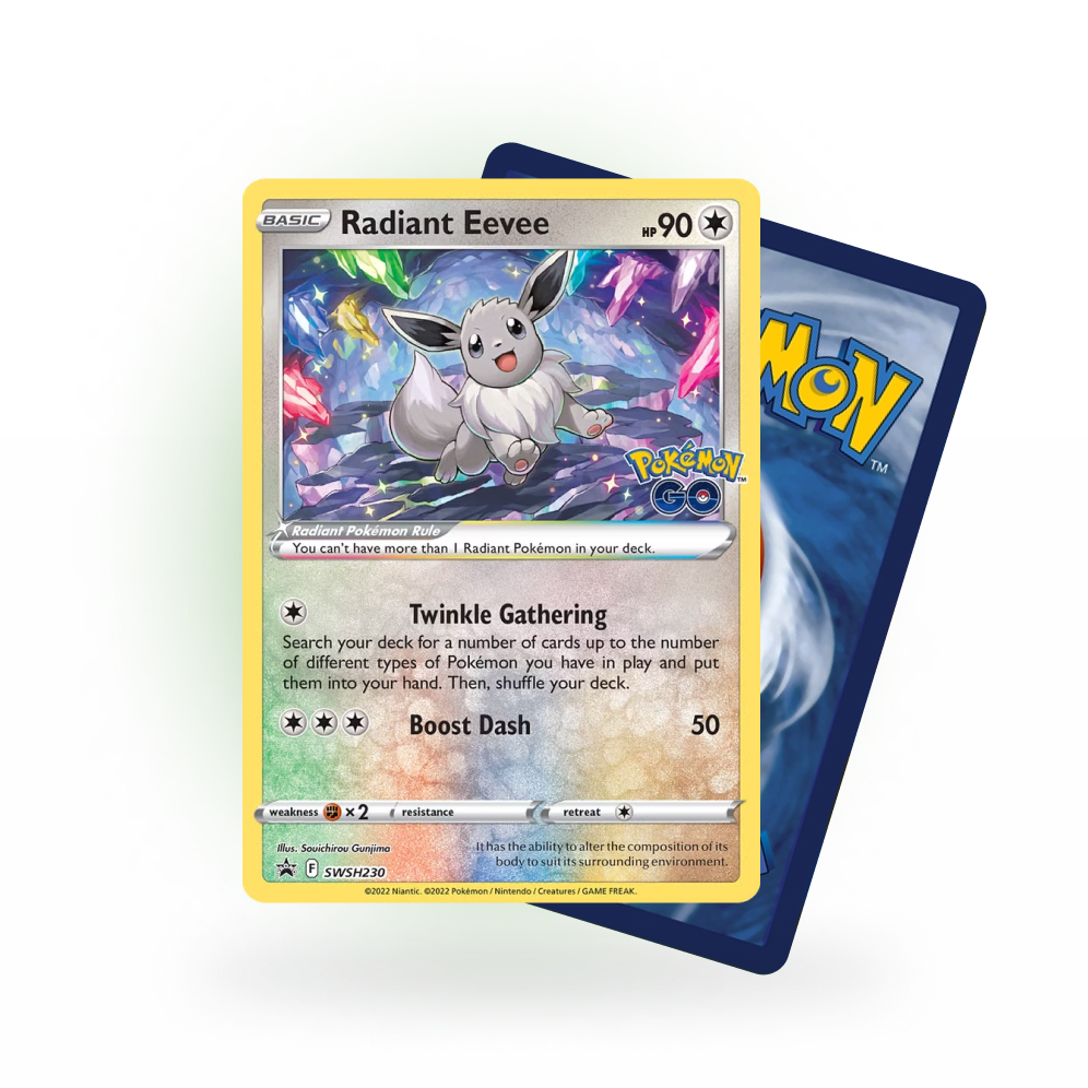 Obrazek: Karta Radiant Eevee [SWSH230] - Radiant Eevee Premium Collection Promo