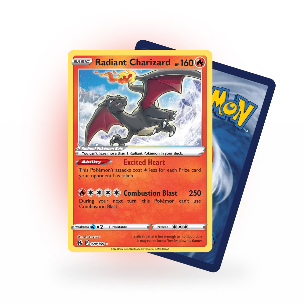 Obrazek: Karta Radiant Charizard [020] - Crown Zenith