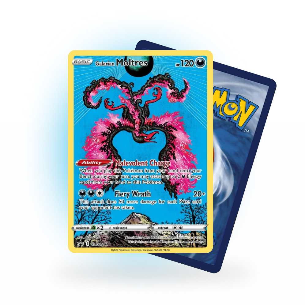Obrazek: Karta Galarian Moltres [SWSH284] - Crown Zenith Promo