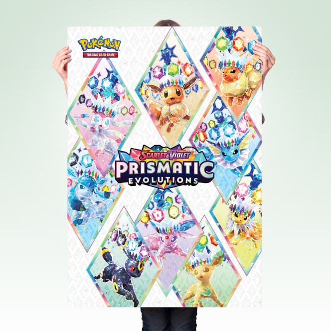Obrazek: Plakát Prismatic Evolutions - A0 (oboustranný)