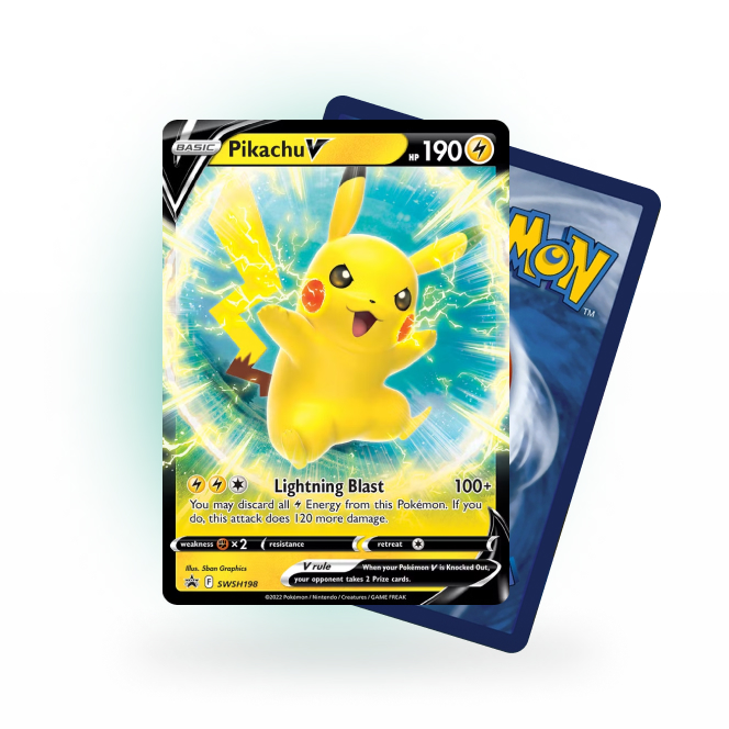 Obrazek: Karta Pikachu V [SWSH198] - Promo