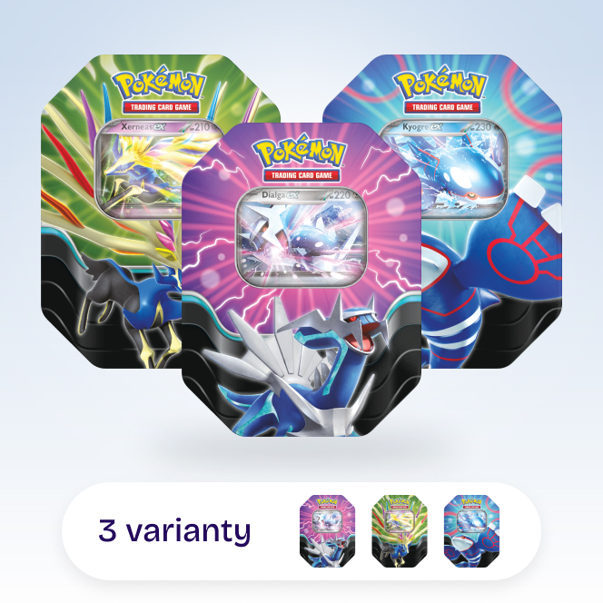 Obrazek: Azure Legends Tins (mix variant) - plechovka + 4x booster