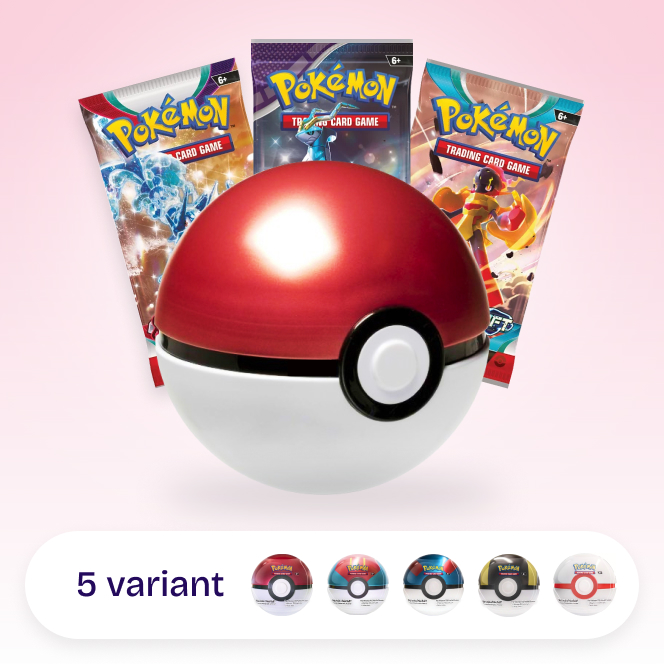 Obrazek: Poké Ball Tin 2024 (mix variant) - plechovka + 3x booster 