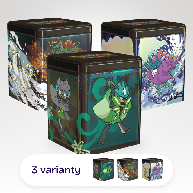 Obrazek: Stacking Tins 2025 (3 varianty) - 3x booster, samolepky