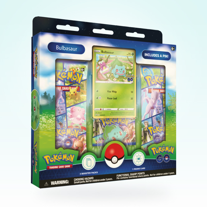 Obrazek: Pokémon GO Pin Collection - Bulbasaur