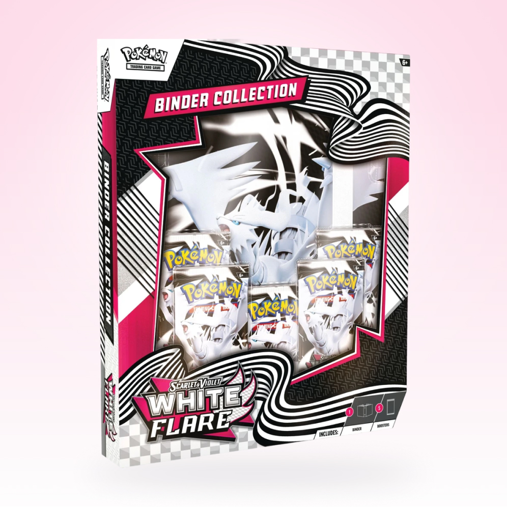 Obrazek: White Flare Binder Collection - 5x booster + album na karty