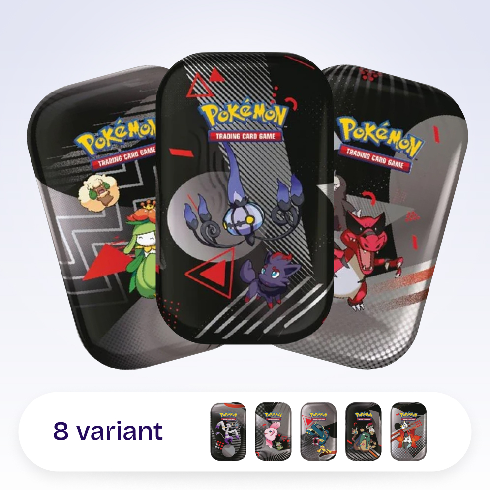 Obrazek: Unova Mini Tins (mix variant) - plechovka + 2x booster