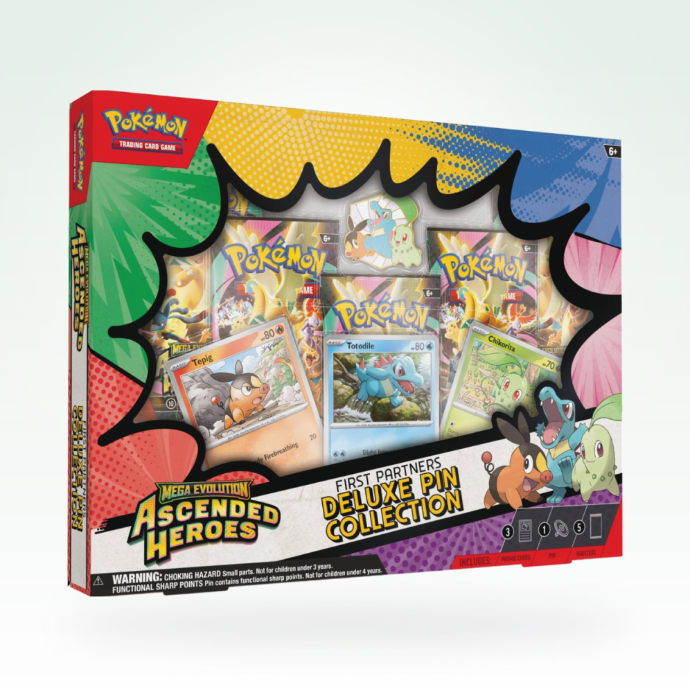 Obrazek: Ascended Heroes First Partners Deluxe Pin Collection