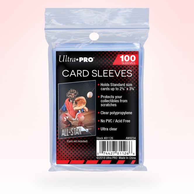 Obrazek: Obaly na karty Ultra PRO - průhledné 100ks (card sleeves)